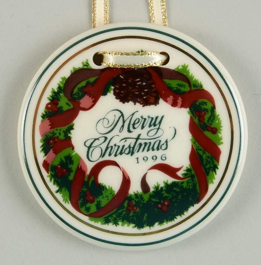 Baskets 1996 Christmas Tie-On Charm for Basket by Longaberger-1