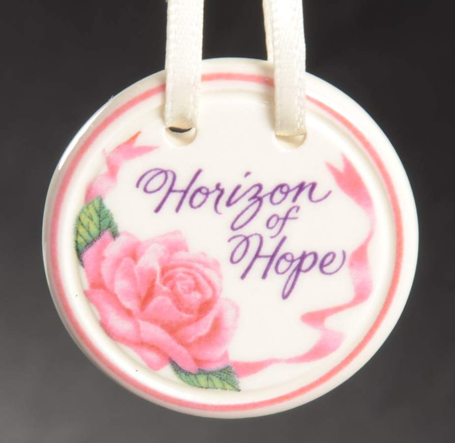 Baskets 1998 Horizon of Hope Tie-On Charm for Basket by Longaberger-1