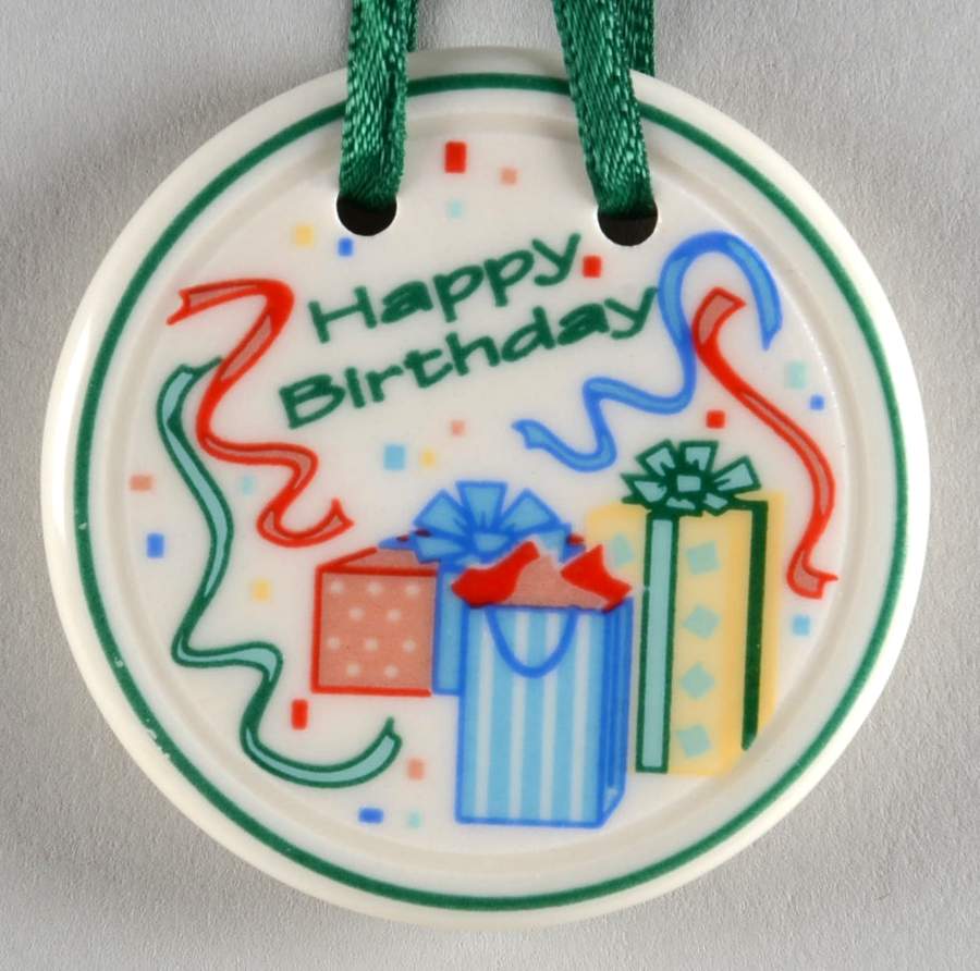 Baskets Happy Birthday Charm for Basket by Longaberger-1
