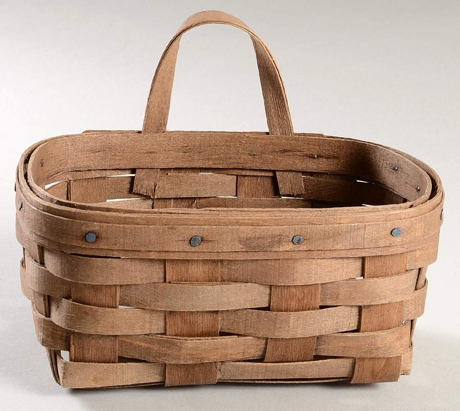 Baskets Small Key Basket (Wood Loop) by Longaberger-1