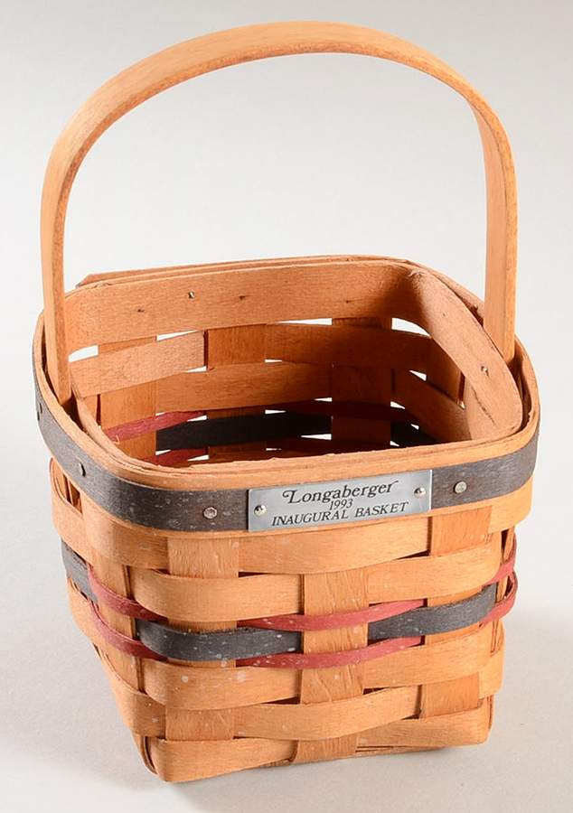 Baskets 1993 Inaugural Basket by Longaberger-1