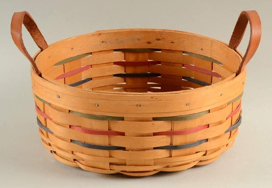Baskets Woven Traditions Darning Basket by Longaberger-1