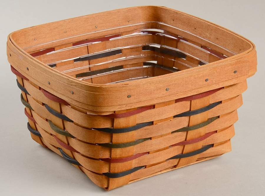 Baskets Woven Traditions Large Berry Basket & Protector by Longaberger-1