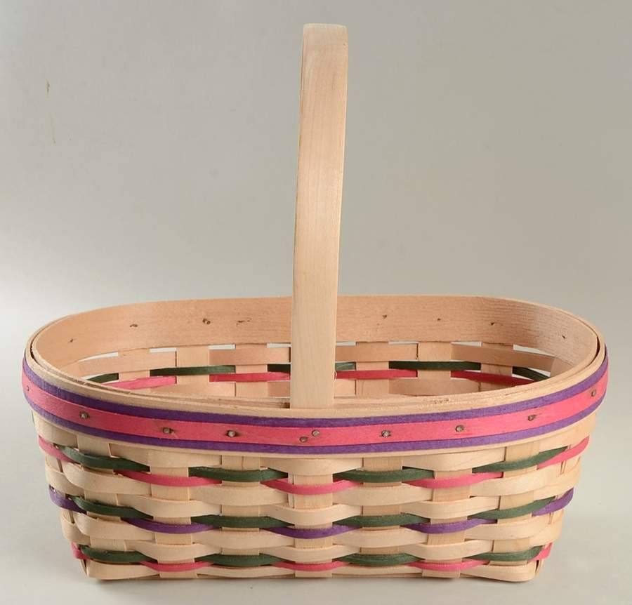 Baskets 1997 Large Easter Basket by Longaberger-1