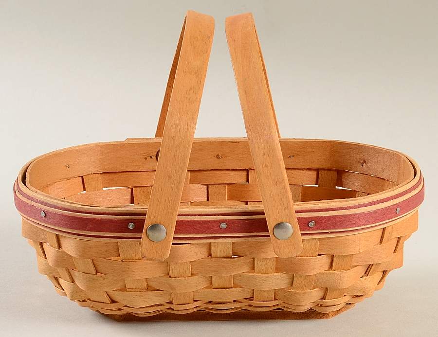 Baskets Red Nature's Berry Basket by Longaberger-1