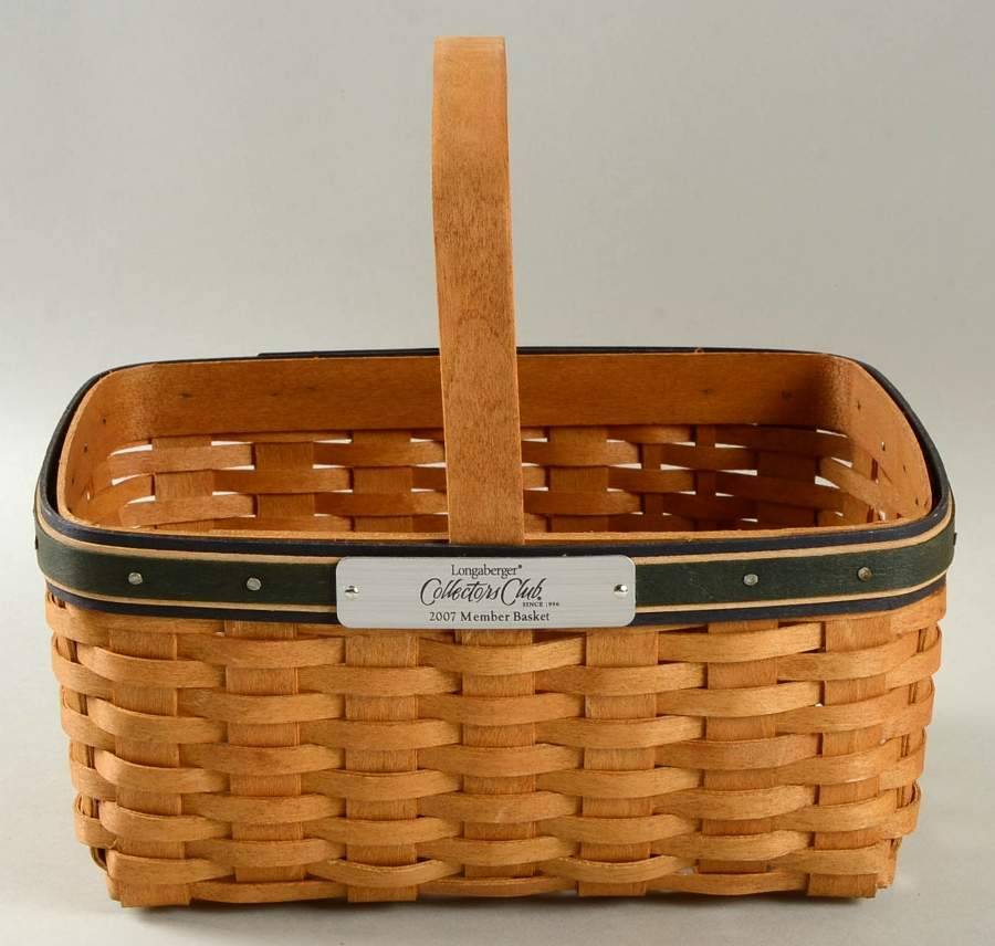 Baskets 2007 Member Basket by Longaberger-1