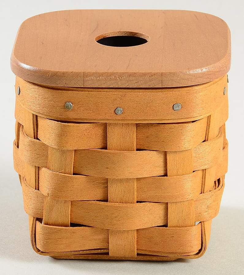 Baskets Clip Keeper Basket & Lid by Longaberger-1