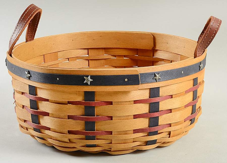 Baskets Proudly American Darning Basket by Longaberger-1