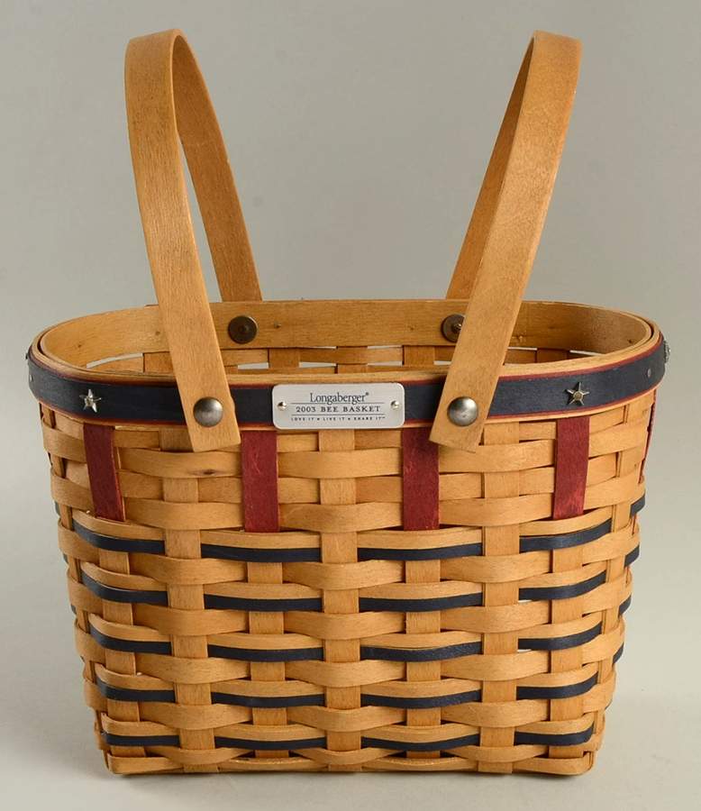 Baskets 2003 Bee "Love It, Live It, Share It" Basket by Longaberger-1