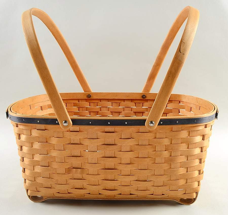 Baskets Blue Ribbon Crafting Basket by Longaberger-1