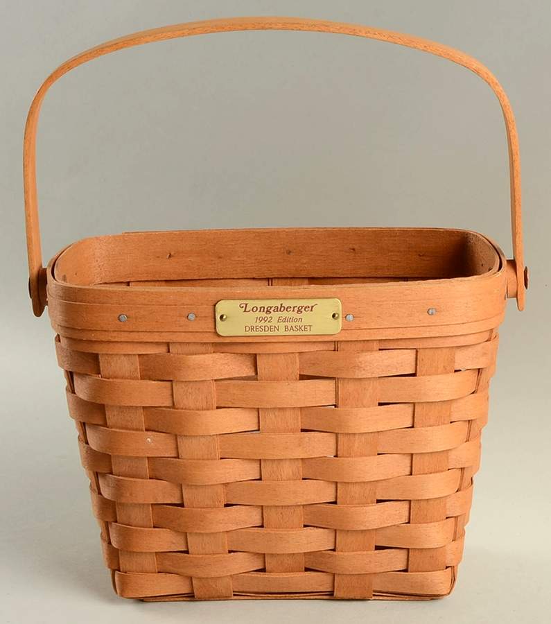 Baskets 1992 Dresden Tour(A) Basket by Longaberger-1