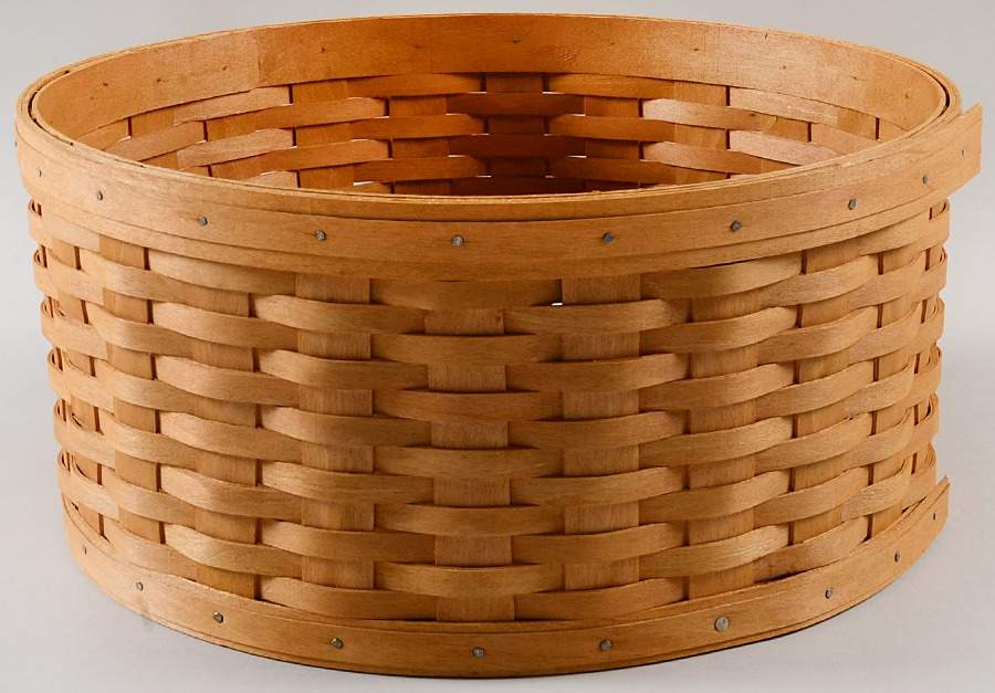 Baskets Hatbox Basket by Longaberger-1