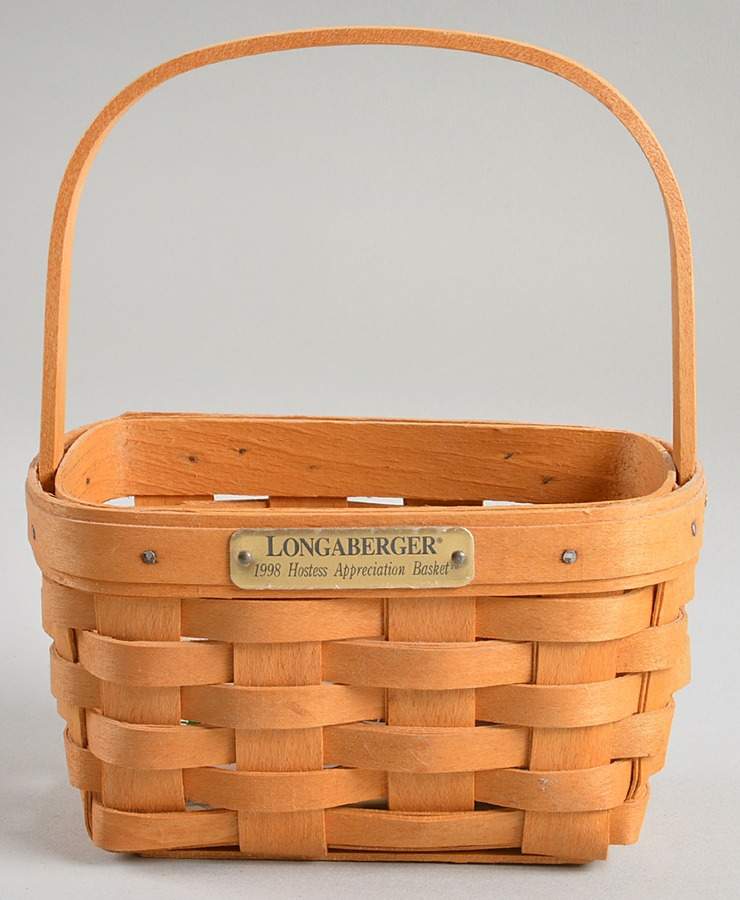 Baskets 1998 Hostess Appreciation Basket by Longaberger-1