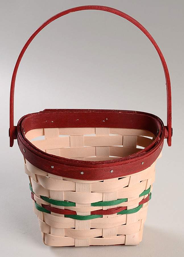 Baskets Jingle Bells Basket by Longaberger-1