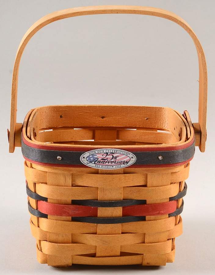 Baskets 1998 Bee "25th Anniversary" (Small Peg) by Longaberger-1