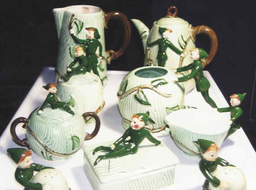 Jack in the Beanstalk Teapot & Lid by L.Batlin&Son-1
