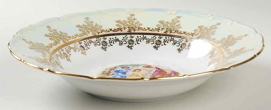 LOD1 Large Rim Soup Bowl by Lofida (Czech)-1