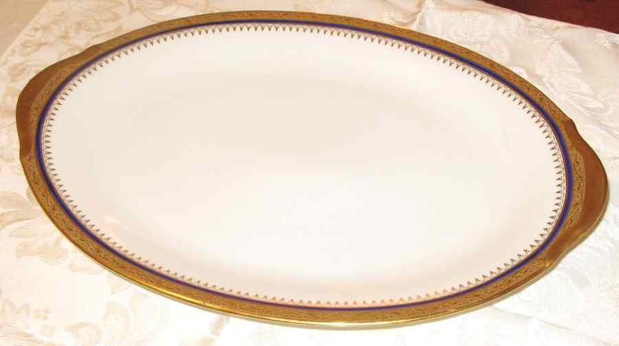 MQW1 14" Oval Serving Platter by Malivert Labesse Maravilla-1