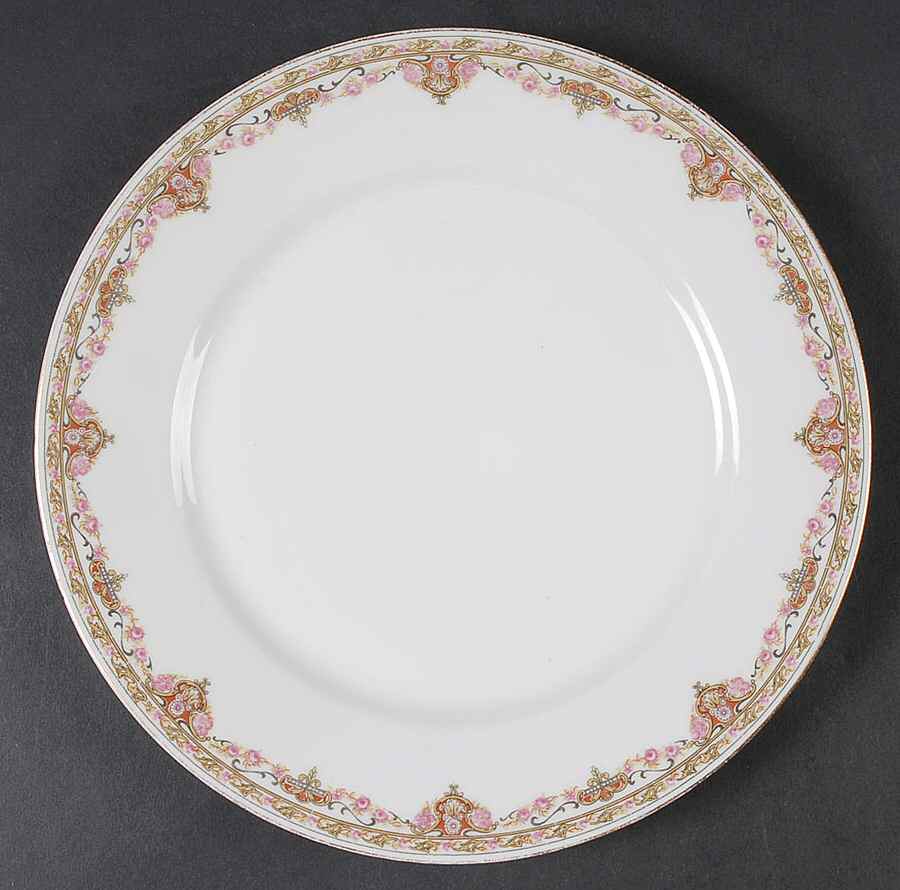 LIO10 Dinner Plate by Limoges Florale-1