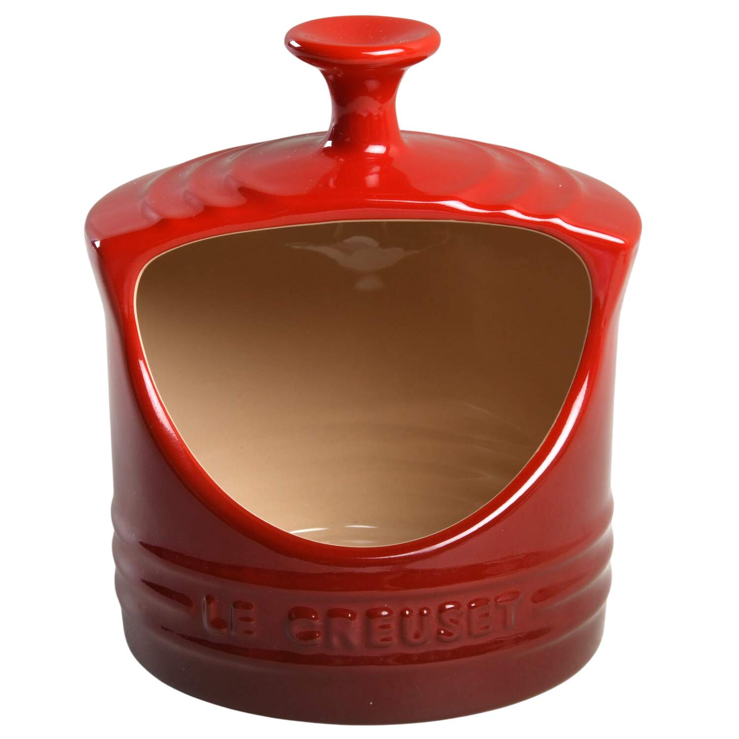 Cerise (Cherry) Salt Crock by Le Creuset-1
