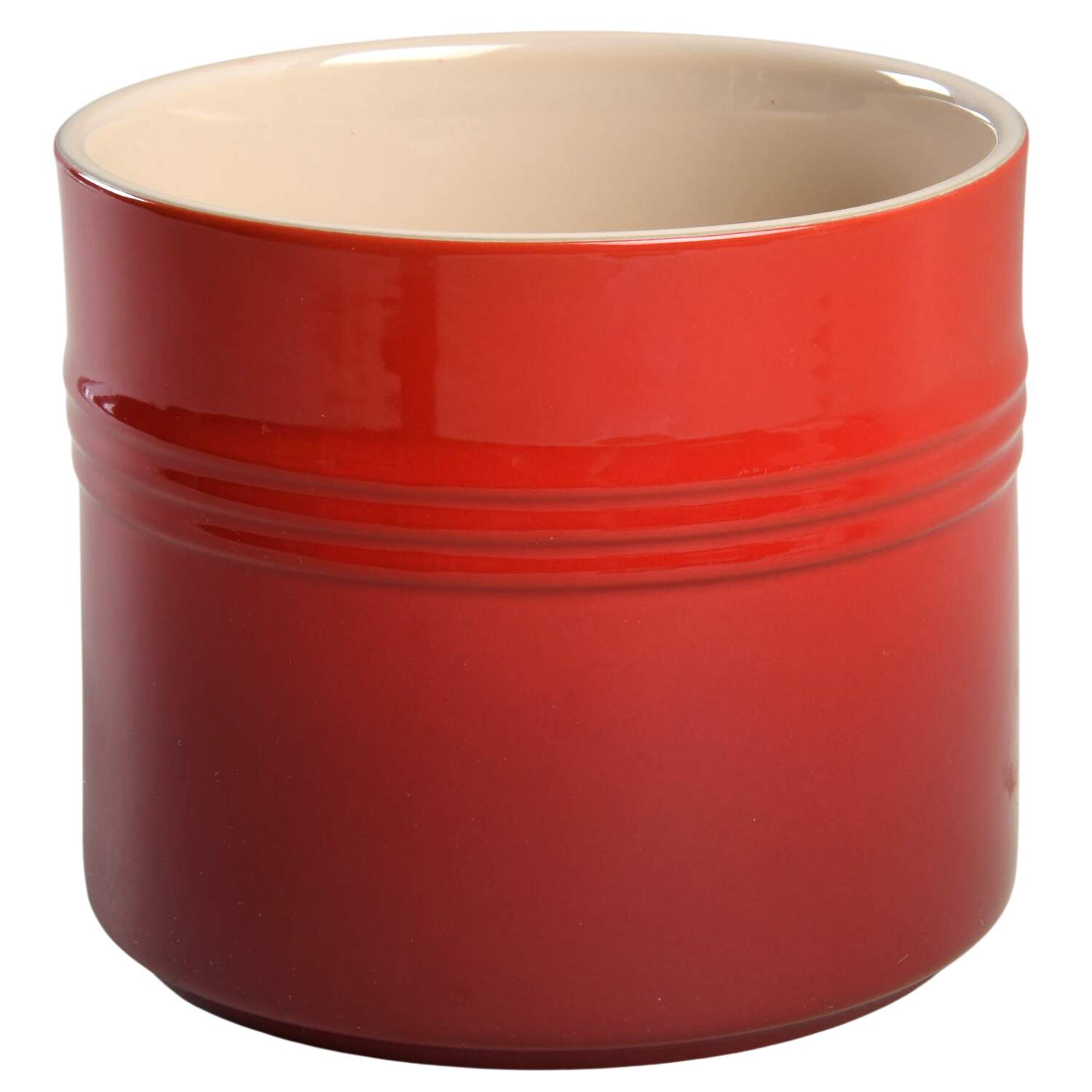 Cerise (Cherry) Large Canister No Lid by Le Creuset-1