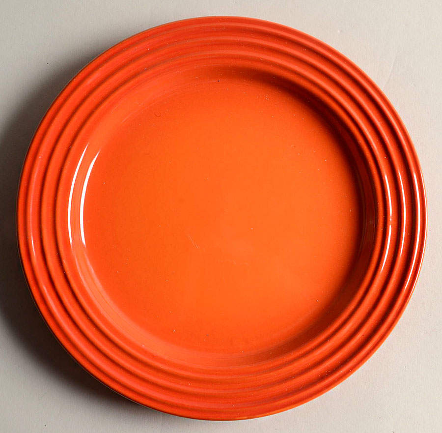 Flame (Volcanic Orange) Salad Plate by Le Creuset-1