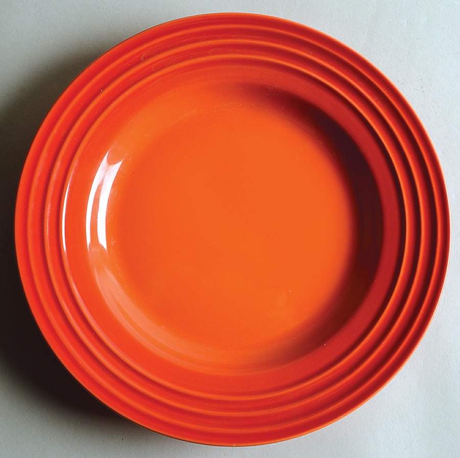 Flame (Volcanic Orange) Salad Plate by Le Creuset-1