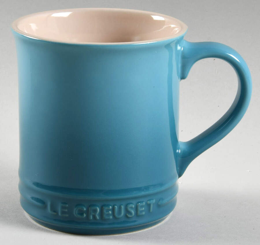 Caribbean Teal Mug by Le Creuset-1