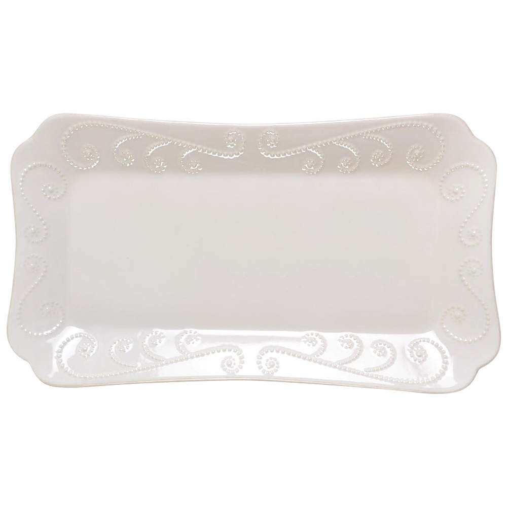 French Perle White 13" Rectangular Serving Platter by Lenox-1