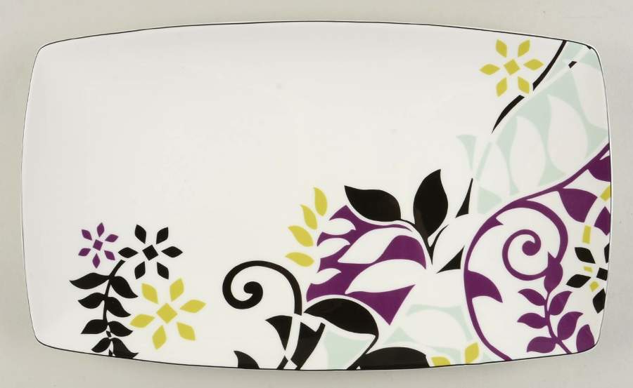 Elation 13" Rectangular Serving Platter by Lenox-1