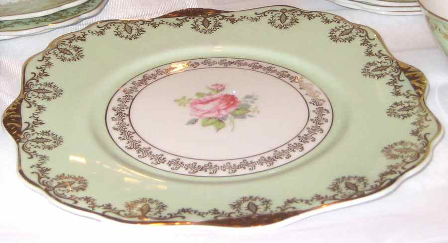 Princess Handled Cake Plate by Leonard St Pottery-1