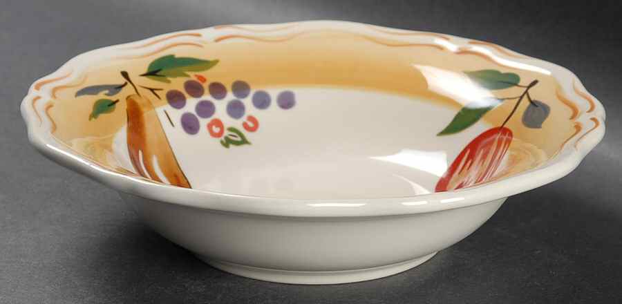 Napa Orchard Soup/Cereal Bowl by Longaberger-1