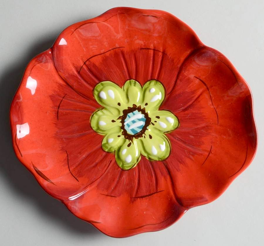 Samantha Figural Salad Plate by Laurie Gates-1
