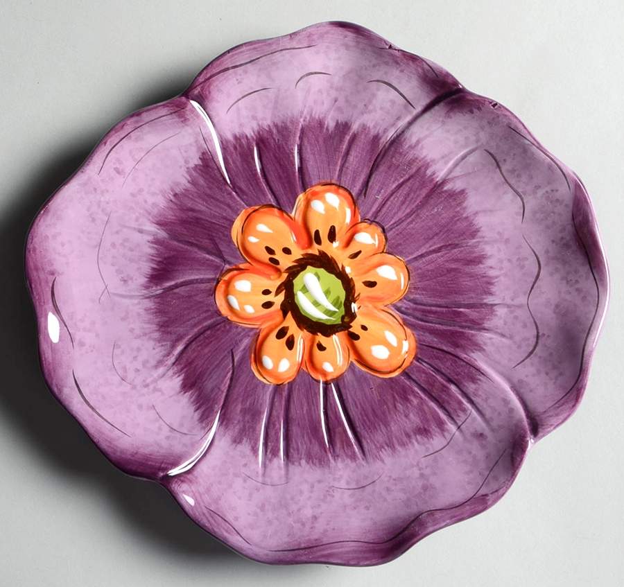 Samantha Figural Salad Plate by Laurie Gates-1