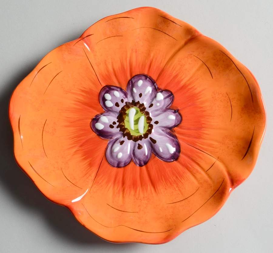 Samantha Figural Salad Plate by Laurie Gates-1