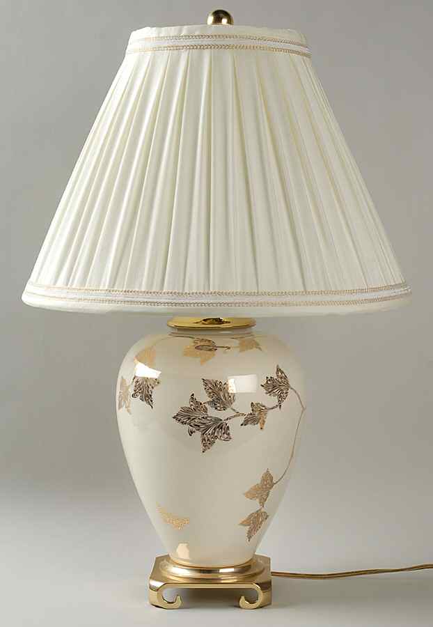 Woodland Vine 20" Electric Lamp & Shade by Lenox-1