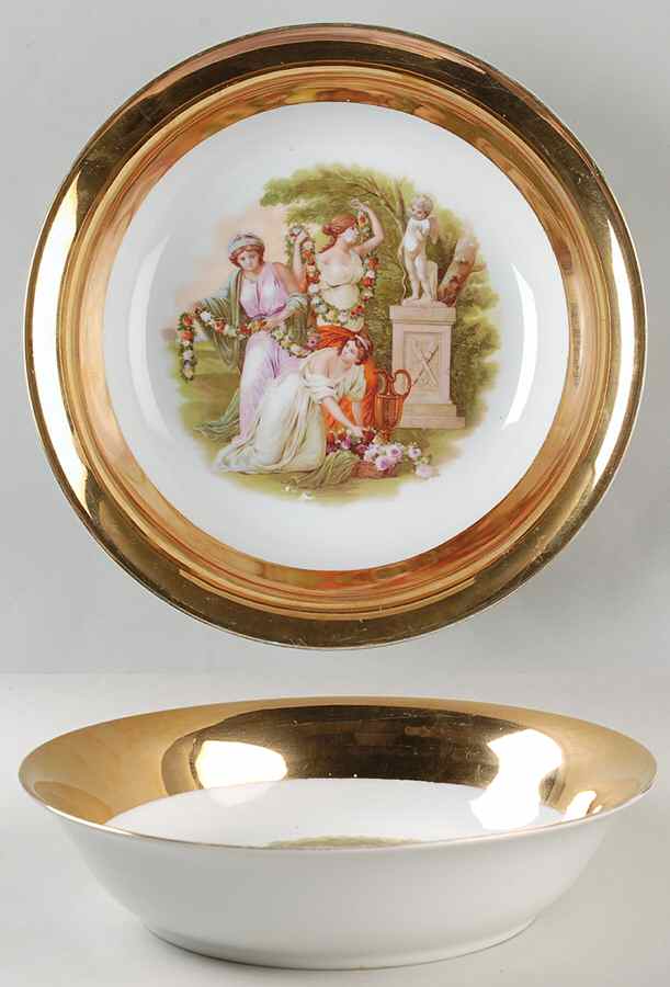 LBZ3 10" Round Vegetable Bowl by LB-Czechoslovakia-1