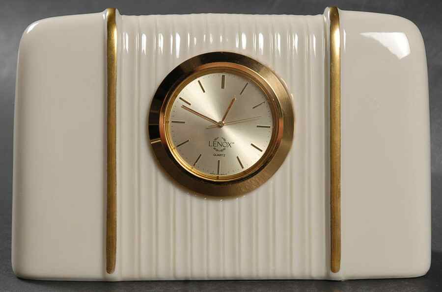 Haverford Hall Quartz Clock by Lenox-1