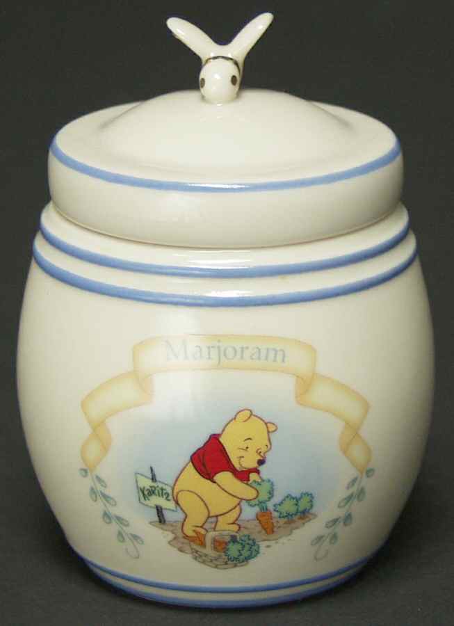 Pooh Pantry Spice Jar Set Individual Jar & Lid by Lenox-1