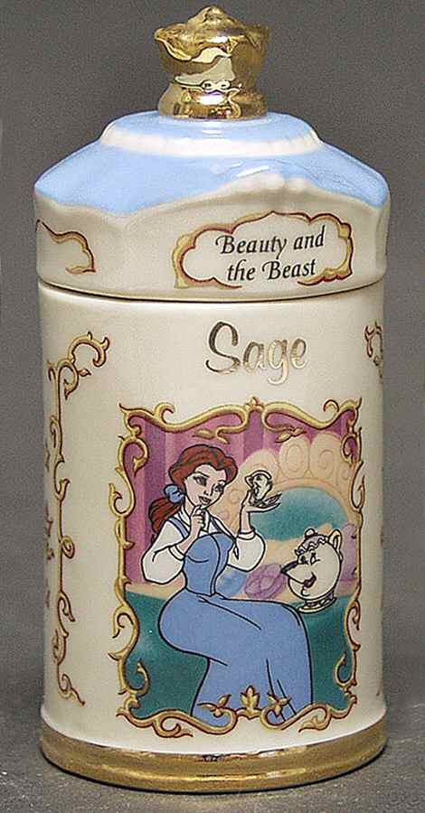 Walt Disney Spice Jar Collection Spice Jar Set Individual Jar & Lid by Lenox-1