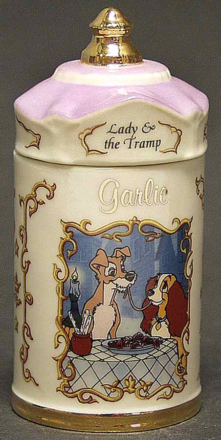 Walt Disney Spice Jar Collection Spice Jar Set Individual Jar & Lid by Lenox-1