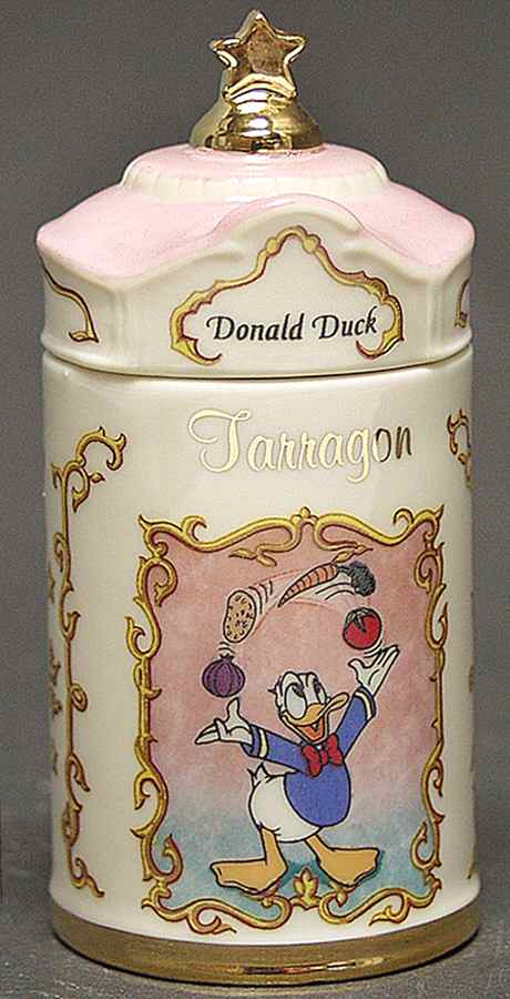 Walt Disney Spice Jar Collection Spice Jar Set Individual Jar & Lid by Lenox-1