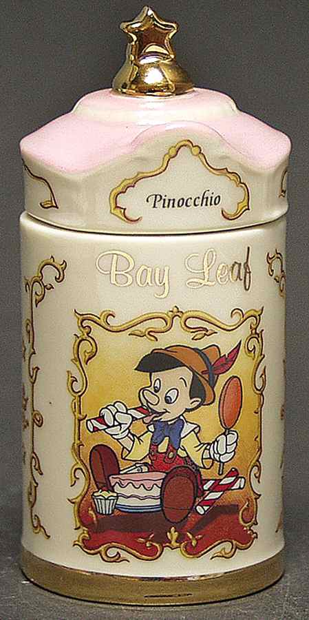 Walt Disney Spice Jar Collection Spice Jar Set Individual Jar & Lid by Lenox-1