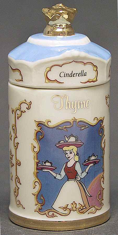 Walt Disney Spice Jar Collection Spice Jar Set Individual Jar & Lid by Lenox-1