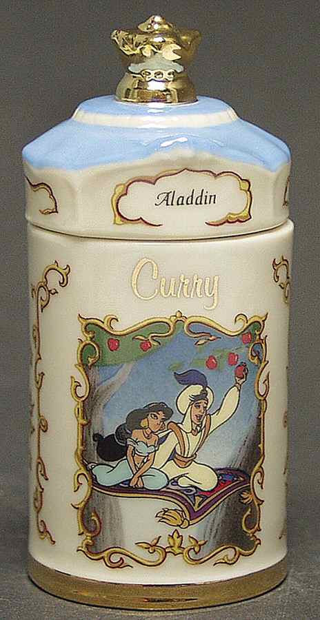 Walt Disney Spice Jar Collection Spice Jar Set Individual Jar & Lid by Lenox-1