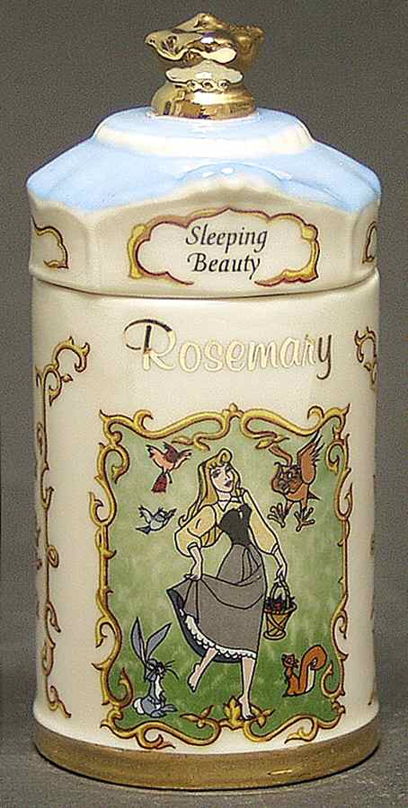 Walt Disney Spice Jar Collection Spice Jar Set Individual Jar & Lid by Lenox-1