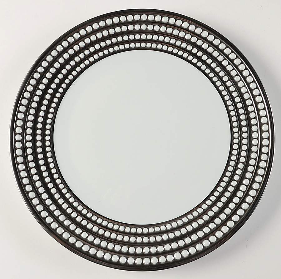 Perlee Platinum Service Plate (Charger) by L'Objet-1