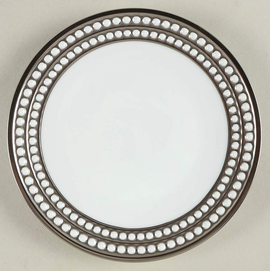 Perlee Platinum Salad/Dessert Plate by L'Objet-1