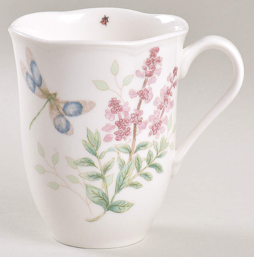 Butterfly Meadow Herbs Mug by Lenox-1