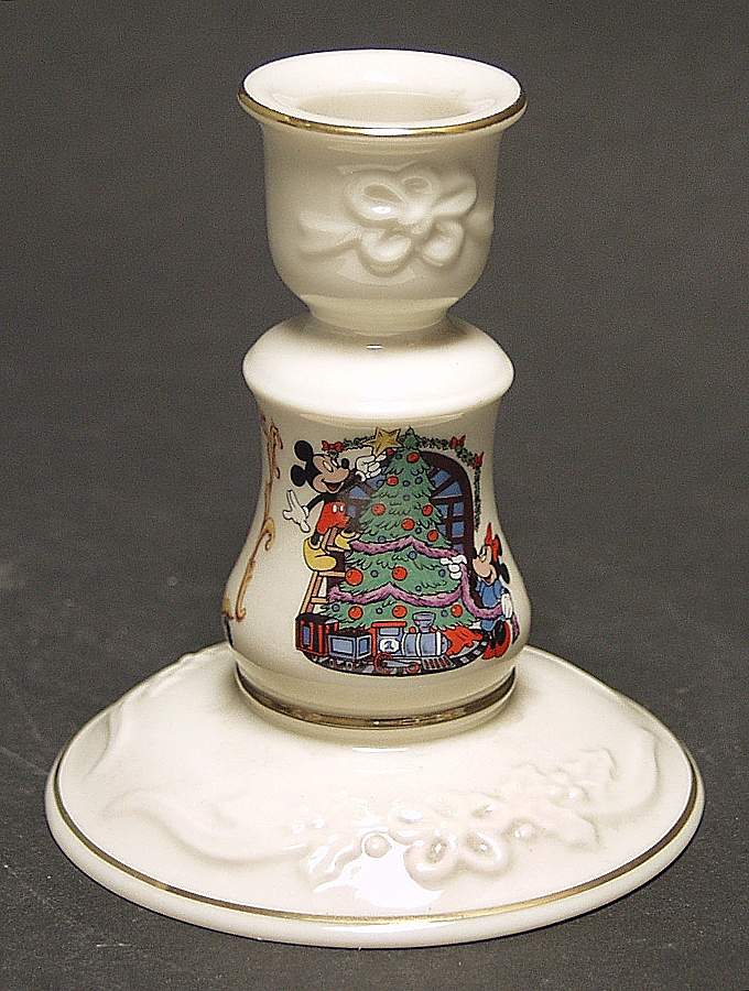 Disney Holiday Small Candlestick by Lenox-1